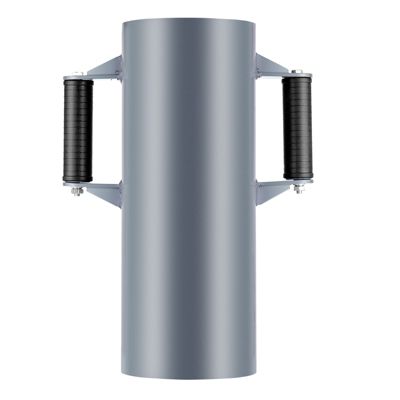 VEVOR Enfonce Pieux Manuel Diamètre Intérieur 15 5 cm Pilon à Poteau de Clôture en T avec Poignées en Métal Robuste Cloche Enfonce Piquet pour Enfoncer Piquets de Clôtures de Fermes Ranchs