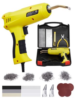 VEVOR Soudure plastique 220 W, pistolet, 800 agrafes, 56 tiges. Réparation pare-chocs, kayak.