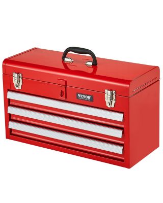 VEVOR Boîte à outils acier 520 mm 3 tiroirs .