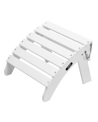 VEVOR Repose pieds pliable Adirondack PEHD 450x500x350mm .