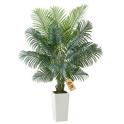 VEVOR Palmier Artificiel Areca Plante Artificielle Tropicale en Pot 1 8 - vue 2
