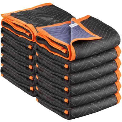 VEVOR Couverture de Déménagement Meubles Lot de 12 183x101 cm Tissu Non Tissé
