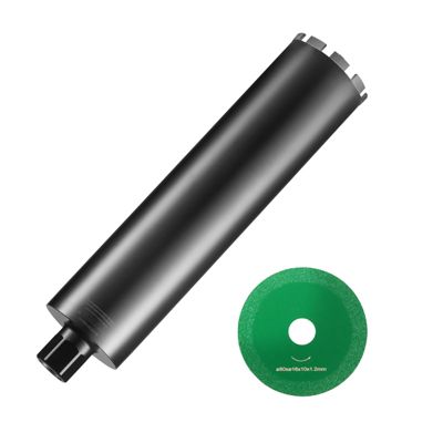 VEVOR Couronne Diamantée Humide 108 mm Foret de Forage Profondeur 355 mm Béton
