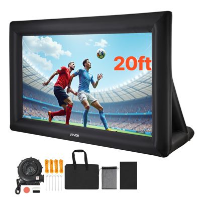 Vevor Ecran Projection Gonflable 610cm, 16:9. 600d Lavable - vue 2