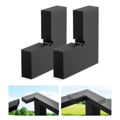 VEVOR Connecteur d'Angle pour Garde Corps à Câble Rampe de Balcon 2 PCS Forme