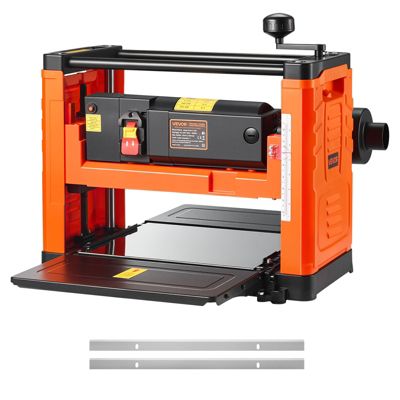 VEVOR Raboteuse Électrique 2 Lames pour Bois Dur et Tendre Largeur 33 cm - vue 4