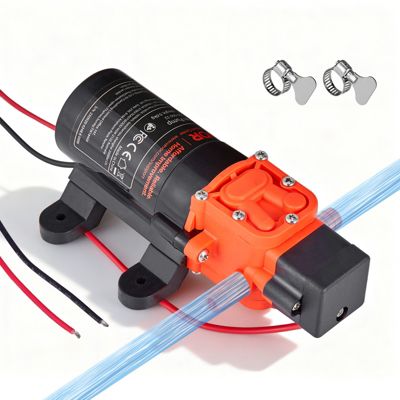 VEVOR Pompe à Eau Membrane Auto amorçante 2 Chambres 12 V CC 4 5 /min 5 5 bar