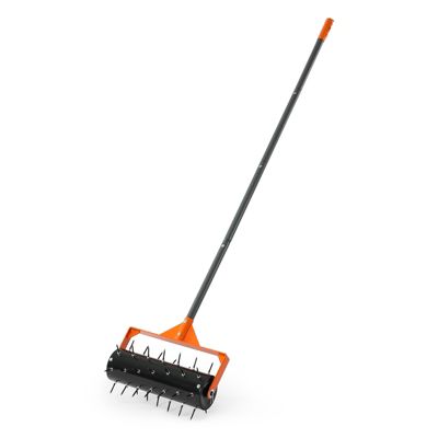VEVOR Aérateur de Pelouse de Gazon Roulant Manuel 41 cm avec 42 Pointes 5 5 cm - vue 10