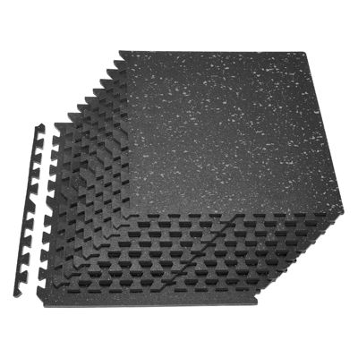 VEVOR Tapis de Sol Puzzle Dalles en Mousse EVA 12PCs 61x61x1 4 cm à Points