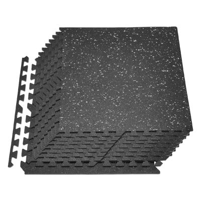 VEVOR Tapis de Sol Puzzle Dalles en Mousse EVA 12PCs 61x61x1 cm à Points