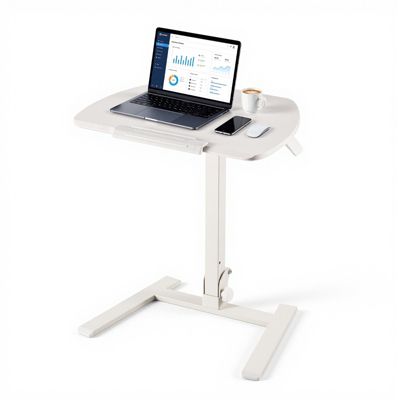 Bureau assis debout réglable 650x480 mm plateau inclinable prêt à 'emploi capacité 15 kg