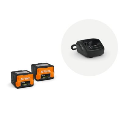 Starter kit 2 batteries 2Ah + chargeur Stihl AK 20 Plus