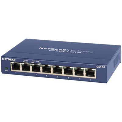Switch RJ45 Giga 8 Ports GS108GE NETGEAR