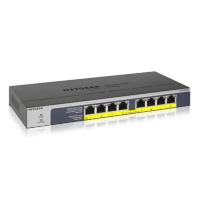 Switch RJ45 Giga 8 Ports GS108PP-100EUS NETGEAR