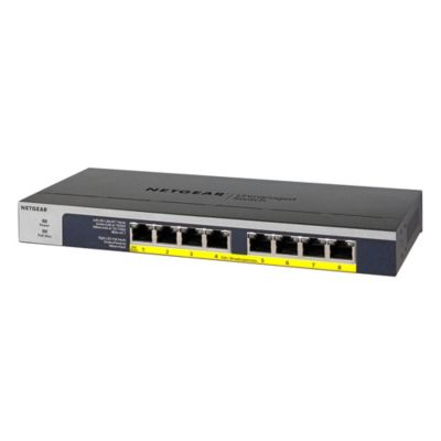 Switch RJ45 Giga 8 Ports POE GS108LP-100 NETGEAR
