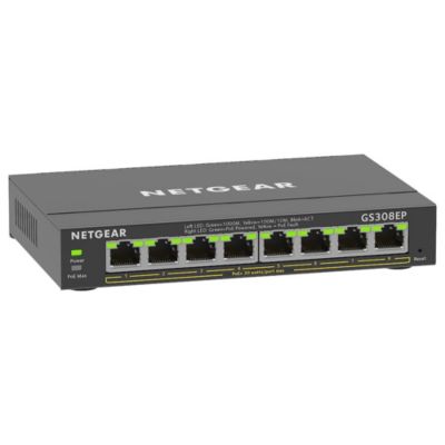 Switch RJ45 Giga 8 Ports POE GS308EP-100 NETGEAR