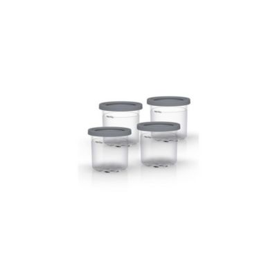 Lot de 4 pots compatibles avec CREAMI NC300EU