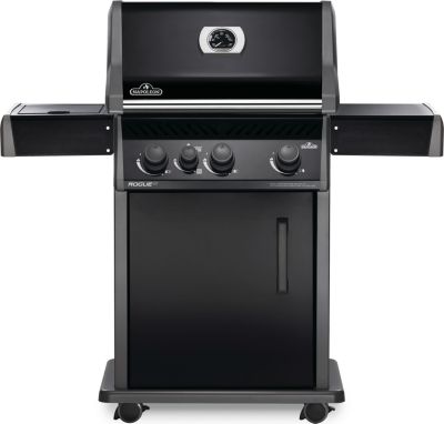 Barbecue à  gaz Napoleon Rogue XT 425 noir 3 bruleurs avec un Sizzle Zone