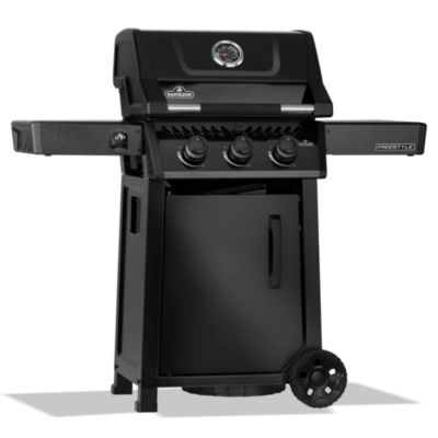 Barbecue gaz Napoleon Freestyle 365 51x45cm noir - 3 brûleurs - Napoleon
