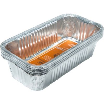 Traeger 5 Barquettes en alu récupération de graisses 22 x 12 x 8 cm