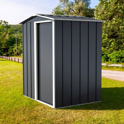 Duramax Abri de jardin métal 1 96m² kit ancrage