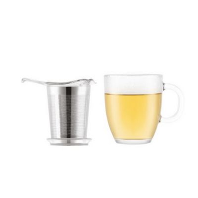 Bodum Set mug en verre et son filtre en nylon K11239-10-1