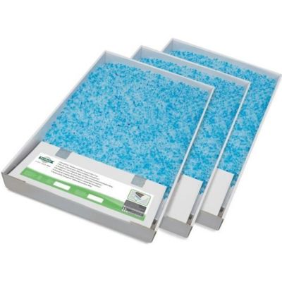 Bac litière PetSafe ScoopFree pré-rempli Blue Crystal Lot de 3 pour chats petits