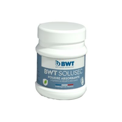Poudre absorbante liquide et dégâts des eaux BWT Solusec 135g