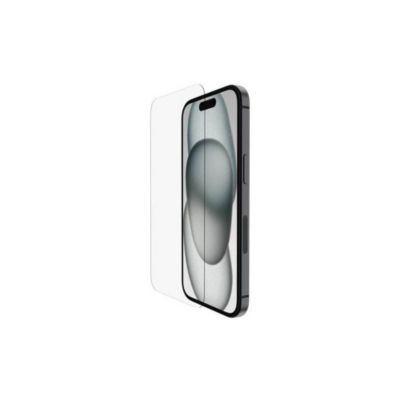 Belkin ScreenForce Pro TemperedGlass pour iPhone 15 Translucide - vue 4