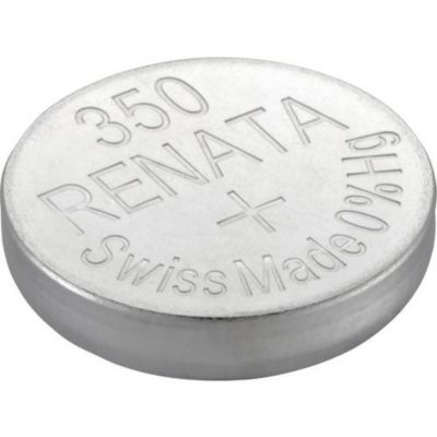 Renata Pile bouton 350 1.55 V 1 pc 105 mAh oxyde dargent - vue 1