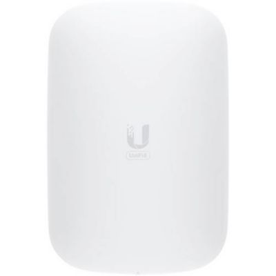 Répéteur WiFi 6 UniFi U6-EXTENDER, double bande 2,4/5 GHz, compact et léger.
