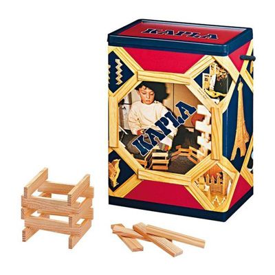 KAPLA Baril 200 planchettes pin des Landes 12 cm