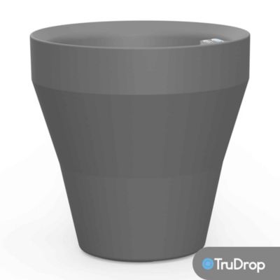 Crescent Garden Pot rond Rim de 56 cm avec TruDrop One