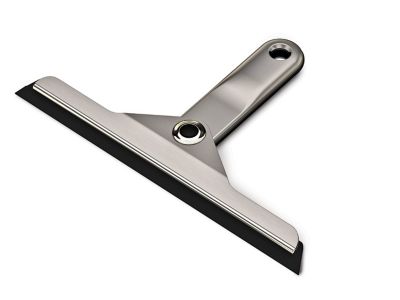 Raclette de douche pliable alu et zinc Simplehuman