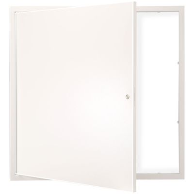 VEVOR Trappe visite acier galvanisé ouverture 411x411 mm à 165 . Panneau accès maintenance.