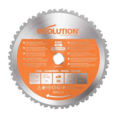 Evolution Lame de coupe matériaux 255 mm