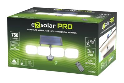 Applique solaire rotatif orientable EZSOLAR Avec télécommande 750 lumens neutre - vue 2