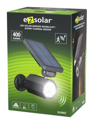 EZ SOLAR Spot mural solaire SL026EZ 400lm - vue 2