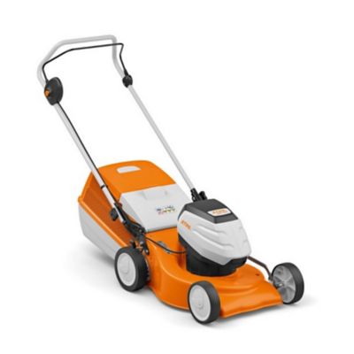 Tondeuse sans fil sans batterie 36 V - largeur de coupe 46 cm - hauteur de coupe 25 à  75 mm - bac 55 L - Stihl RMA 248