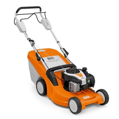 Tondeuse thermique Stihl RM448 TX 139 cm³ 4 temps largeur de coupe 46 cm surface conseillée 1200 m²