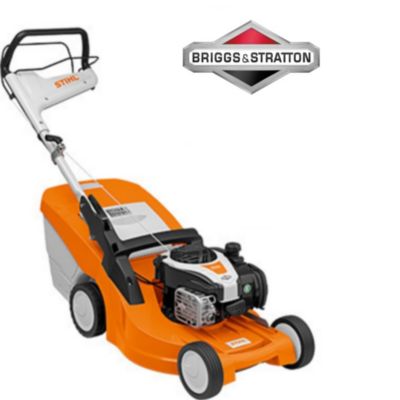 Tondeuse thermique tractée 140 cc Stihl RM448 TC 46 cm  Moteur Briggs & Stratton 575EXi