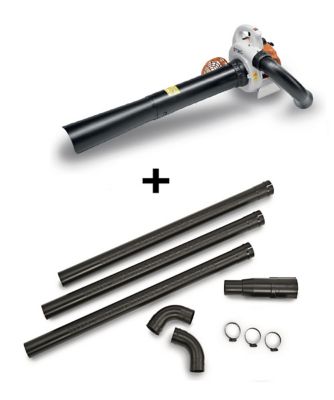 Aspirateur souffleur broyeur thermique Stihl SH56 + Kit gouttière offert