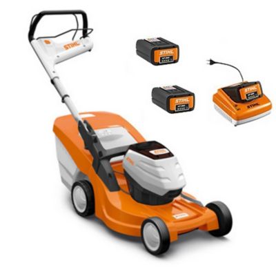 Tondeuse sans fil sur batterie Stihl RMA 448 TC 46 cm (avec 2 batteries et chargeur)