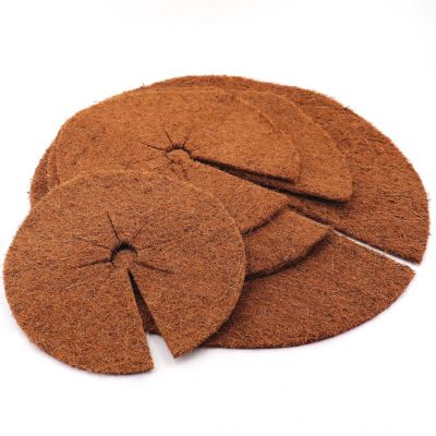 1 disque de paillis de noix de coco 45 cm tapis en fibre de coco Aquagart