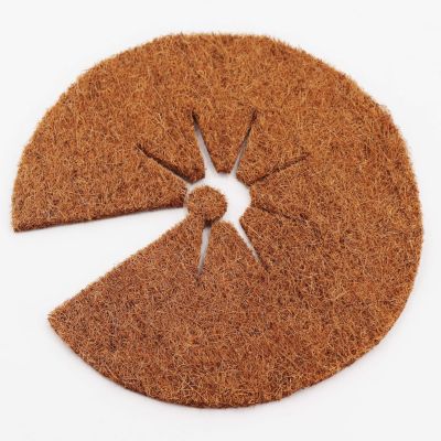 1 disque de paillis de noix de coco 45 cm tapis en fibre de coco Aquagart
