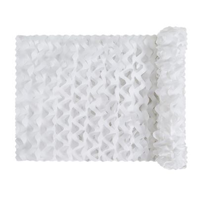 1 rouleau de filet de camouflage léger de 1,5x 2 m, filet pare-soleil, filet de protection solaire, blanc