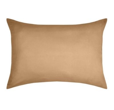 1 Taie d'oreiller coton uni 50 x 70 cm Edens rouge