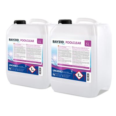 1 x 5 L Traitement Liquide Pour Éliminer La Turbidité Des Piscines Équipées De Cartouches Ou De Boules Filtrantes