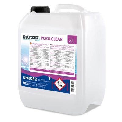 1 x 5 L Traitement Liquide Pour Éliminer La Turbidité Des Piscines Équipées De Cartouches Ou De Boules Filtrantes
