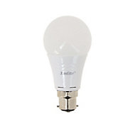 10 ampoules LED B22 806lm 60W blanc chaud Xanlite